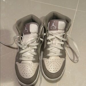 Jordan Sneakers in Gray and White